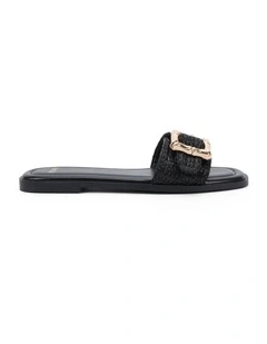 SOCIAL - BLACK RAFFIA