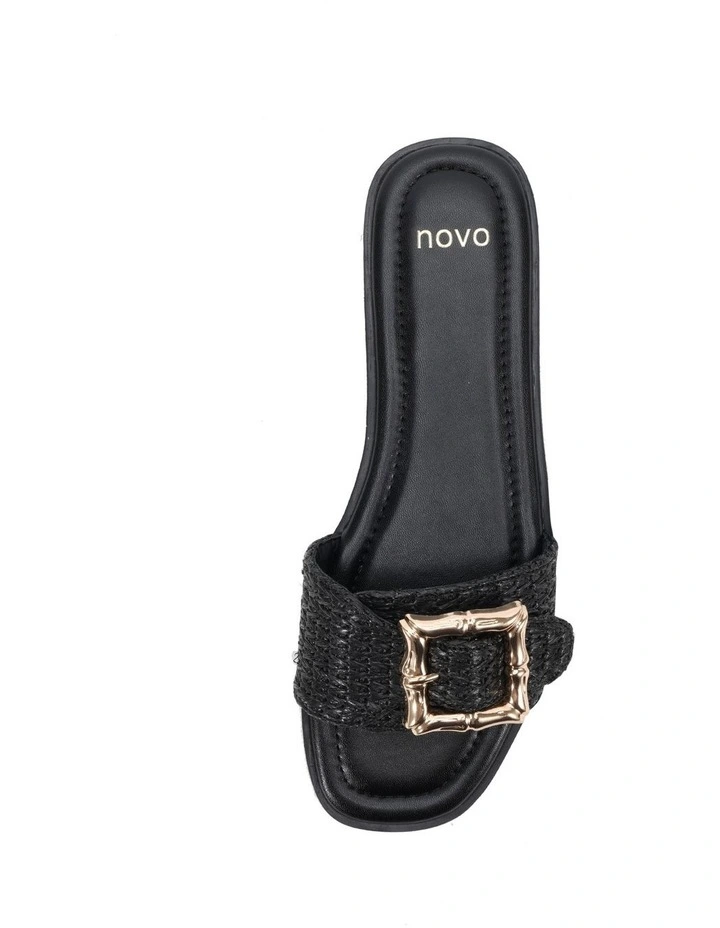 SOCIAL - BLACK RAFFIA image 5