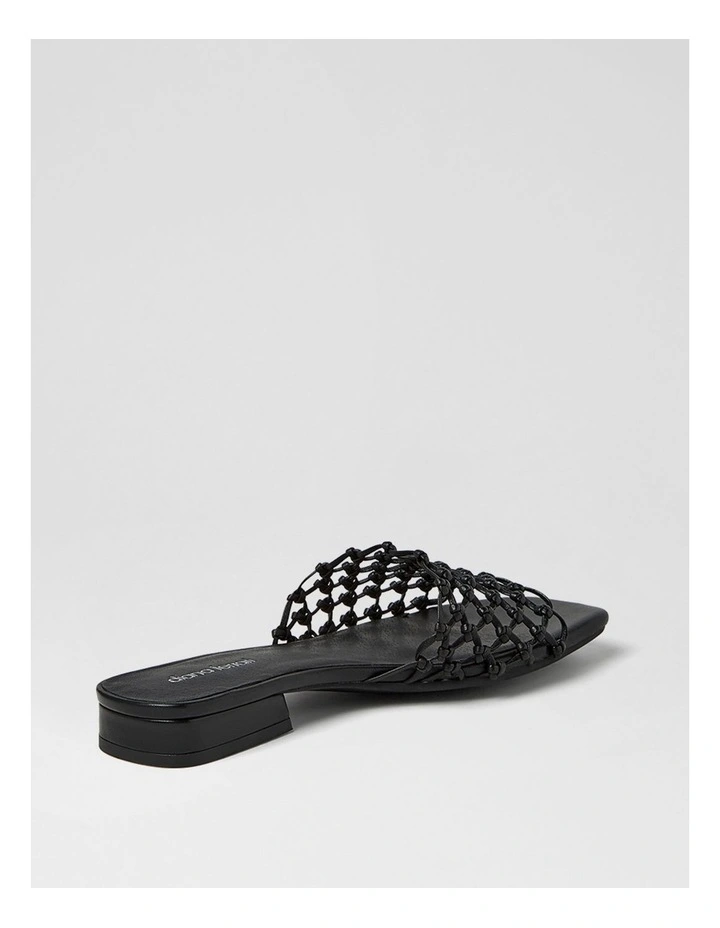 Nassa Black Leather Sandals image 3