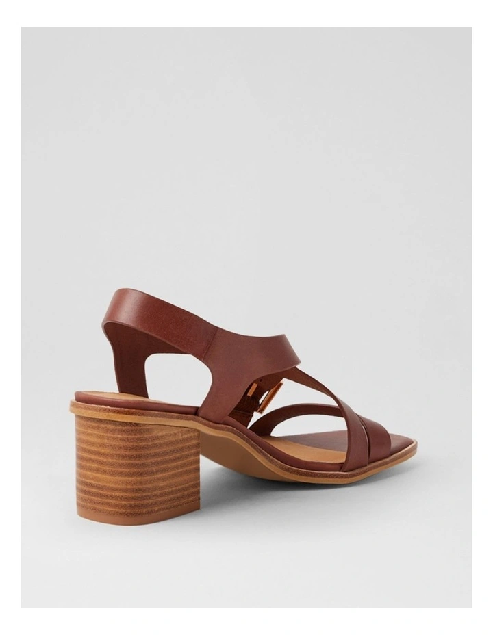 Acola Walnut Natural Leather Sandals image 3