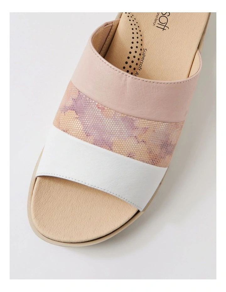 Aspan White Multi Sandals image 4