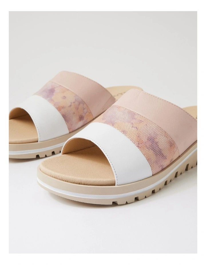 Aspan White Multi Sandals image 5