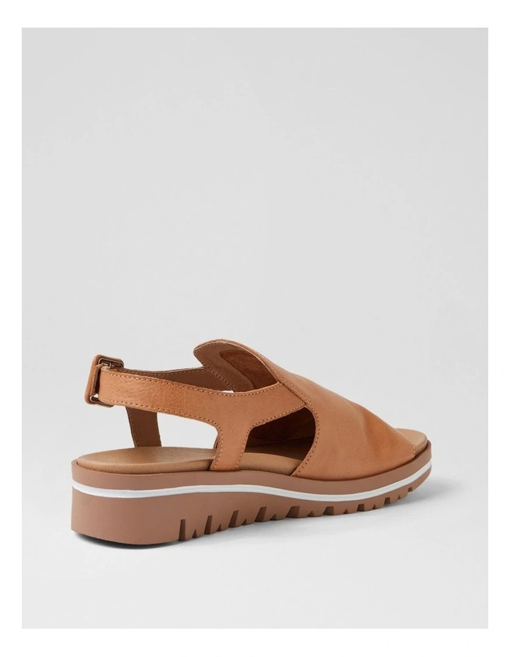 Antonee Dark Tan Leather Sandals image 3