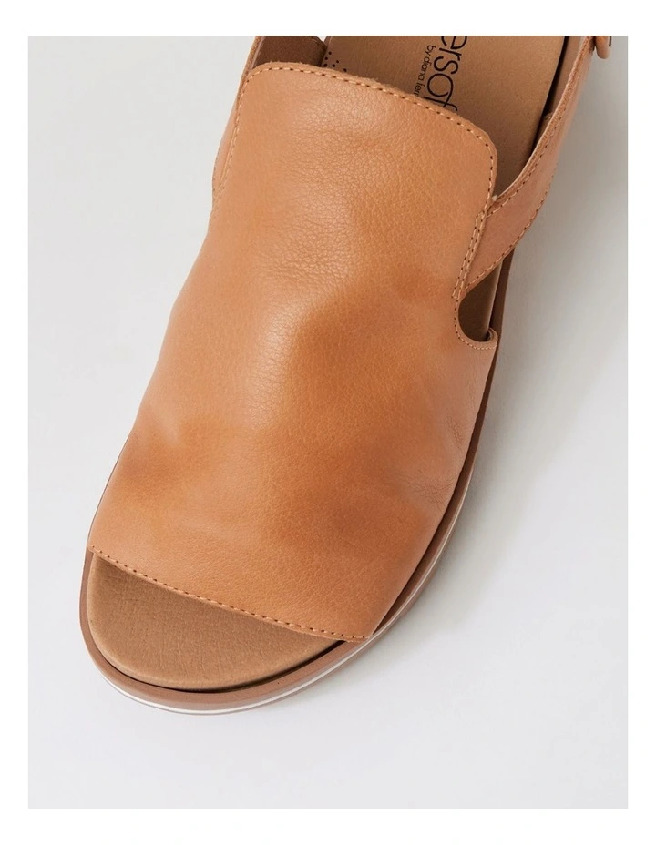 Antonee Dark Tan Leather Sandals image 4
