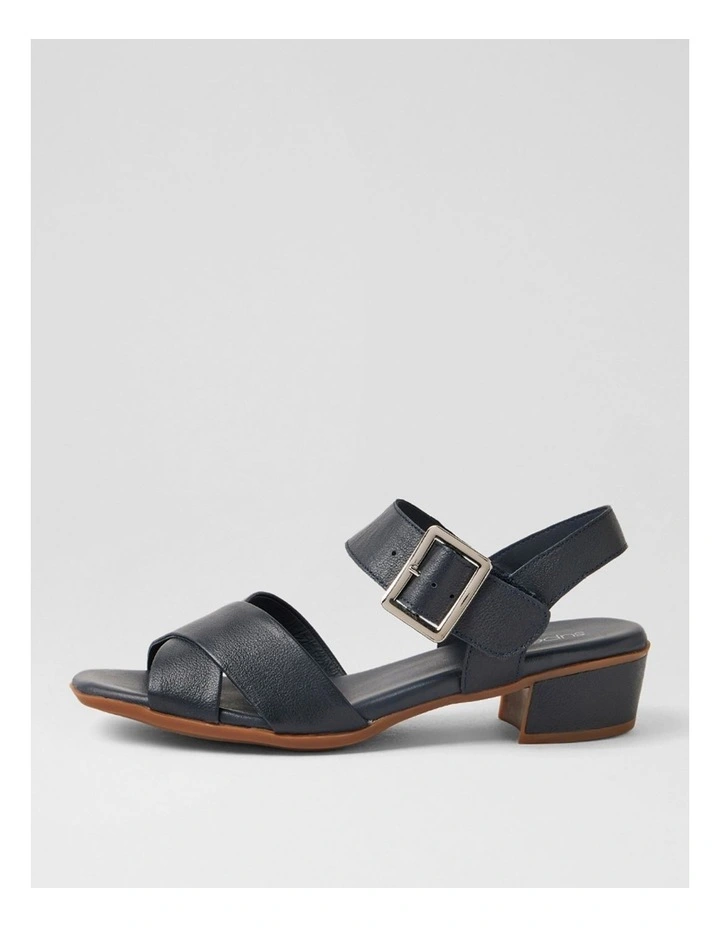 Davisons Navy Leather Sandals image 1