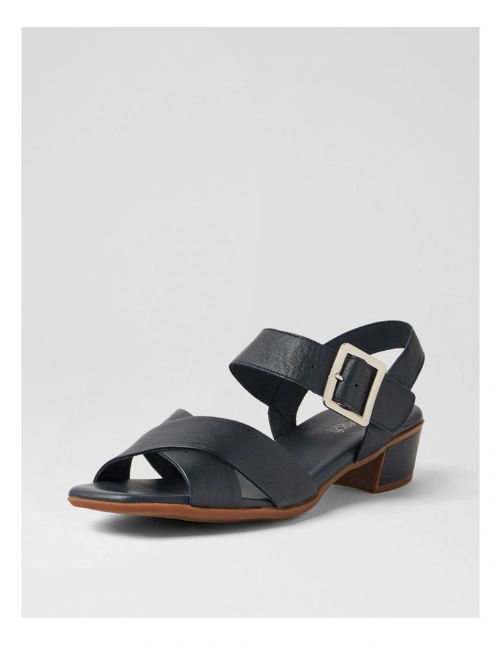 Davisons Navy Leather Sandals image 2