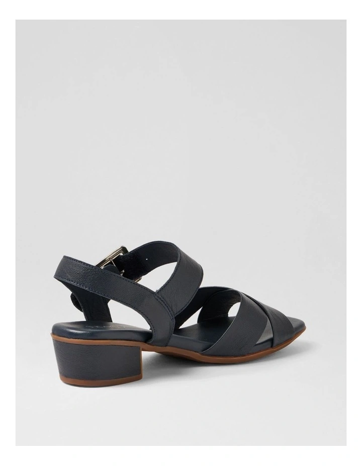 Davisons Navy Leather Sandals image 3