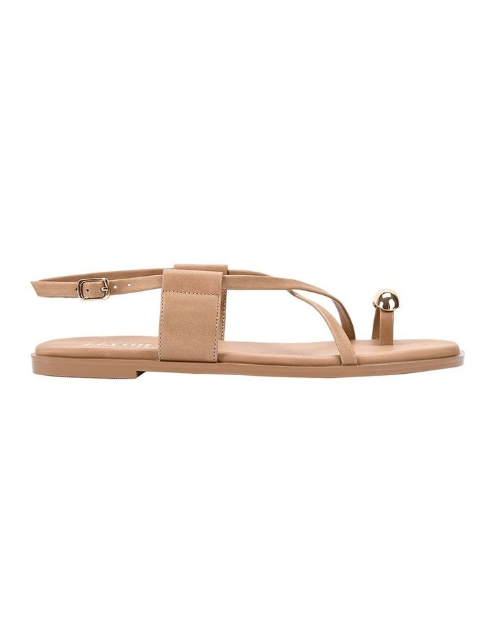 Sapphire Strappy Sandals- Biscuit image 1