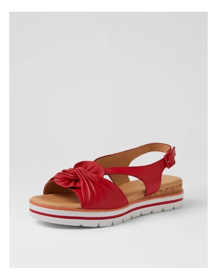Alexin Red Multi Sandals image 2