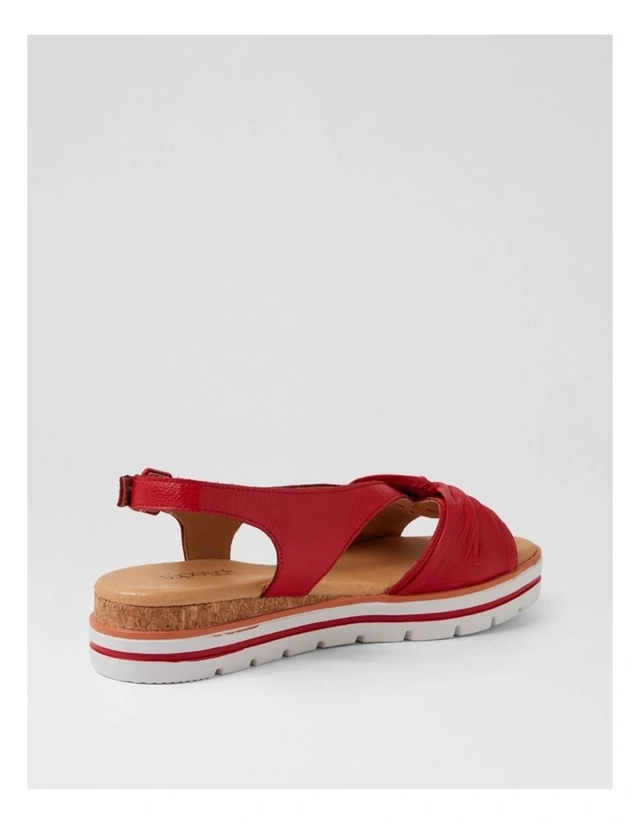 Alexin Red Multi Sandals image 3