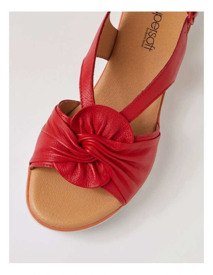 Alexin Red Multi Sandals image 4