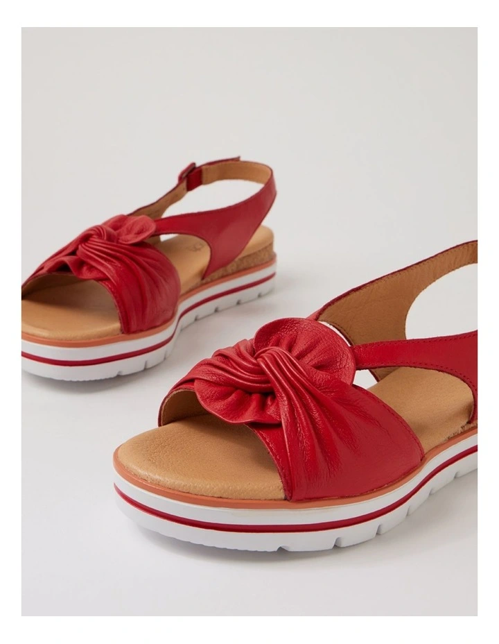 Alexin Red Multi Sandals image 5