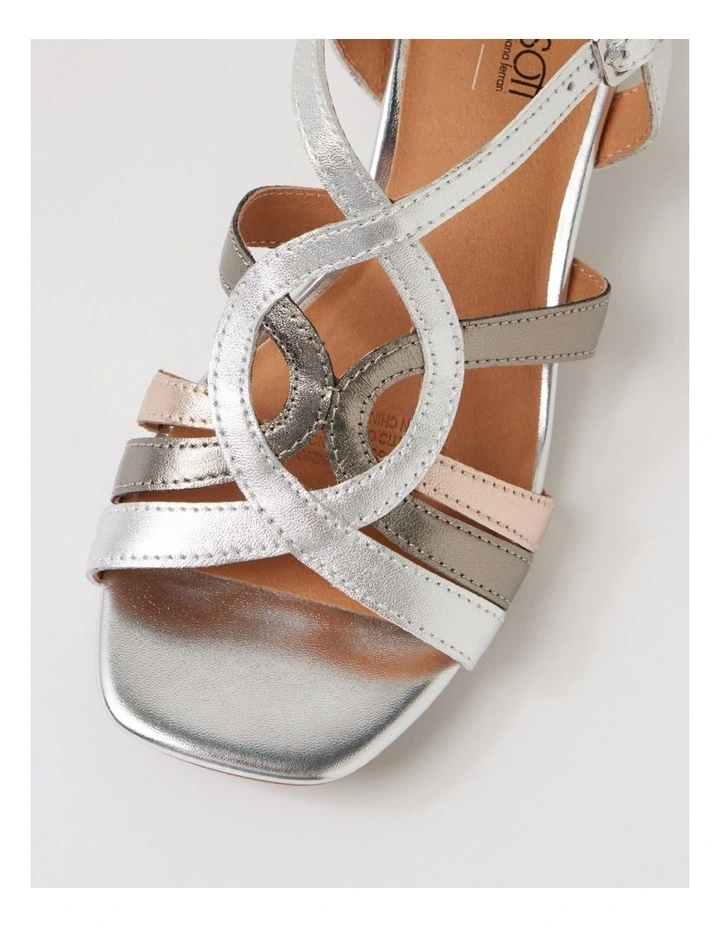 Phoenix D Silver Multi Sandals image 4