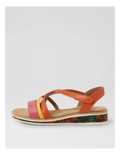 Tonish Lipstick Ochre Sandals