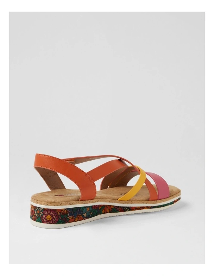 Tonish Lipstick Ochre Sandals image 3
