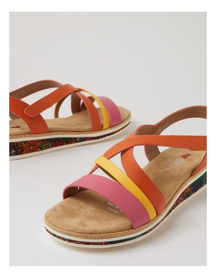 Tonish Lipstick Ochre Sandals image 5