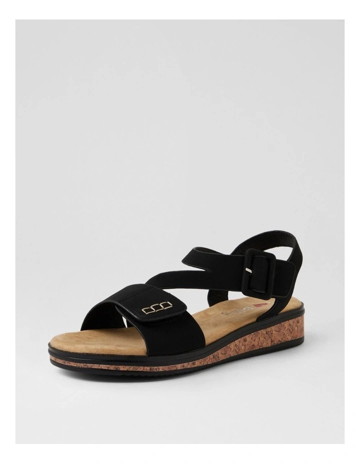 Trancine Black Sandals image 2