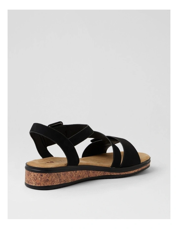 Trancine Black Sandals image 3