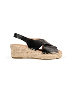 Talia Espadrille in Black