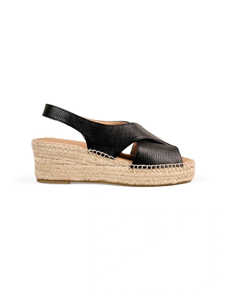Talia Espadrille in Black image 1