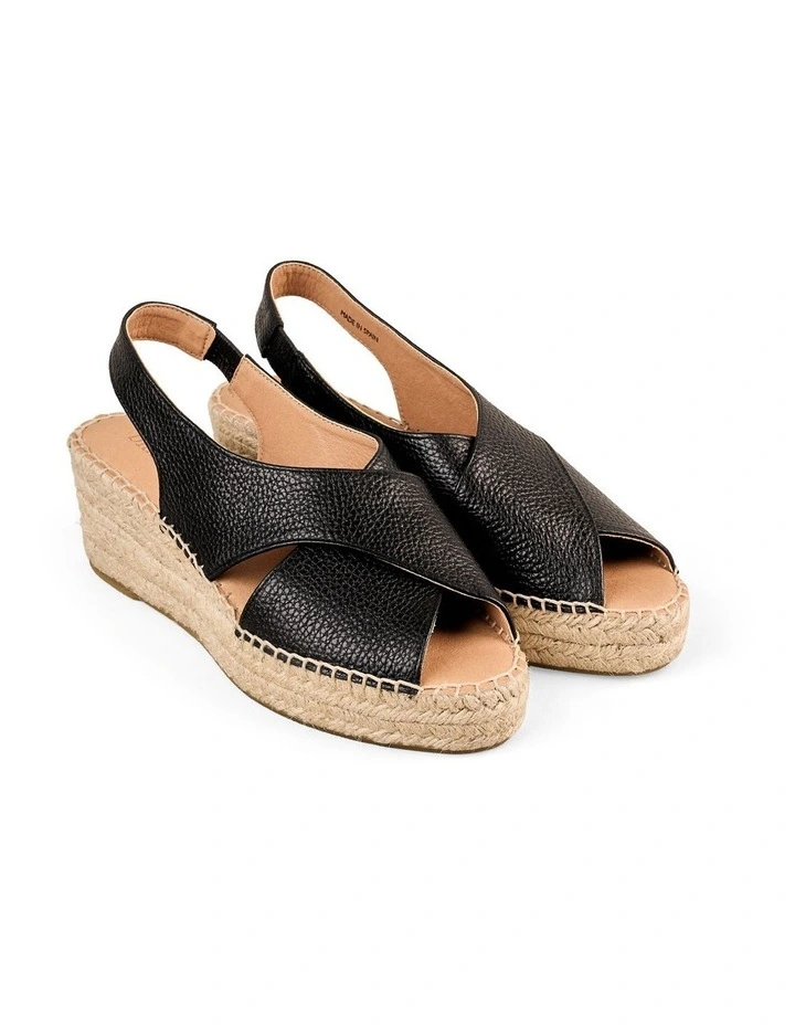 Talia Espadrille in Black image 2