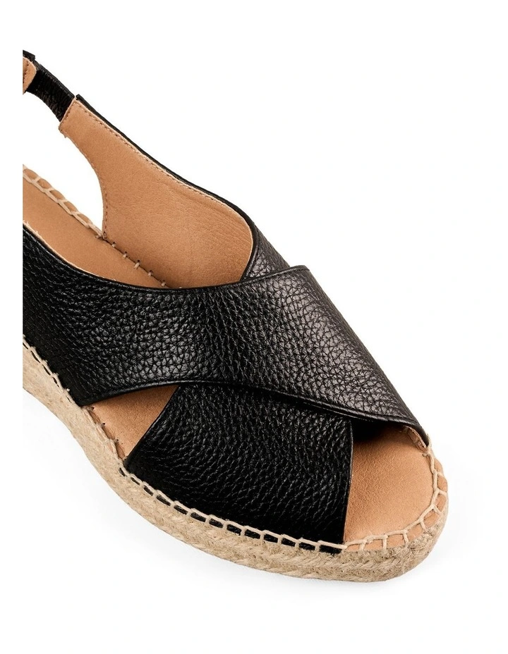 Talia Espadrille in Black image 3