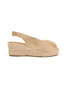 Isla Espadrille in Tan Shimmer