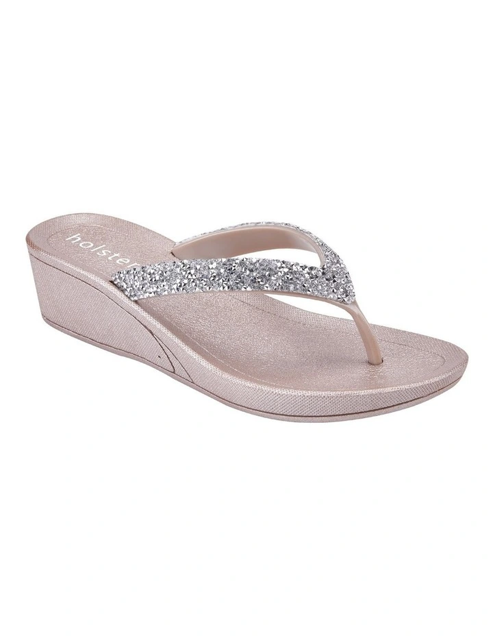 Alora Wedge - Champagne image 1