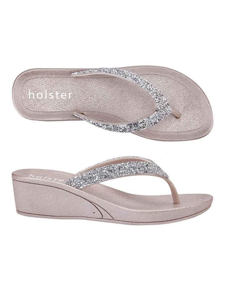 Alora Wedge - Champagne image 2