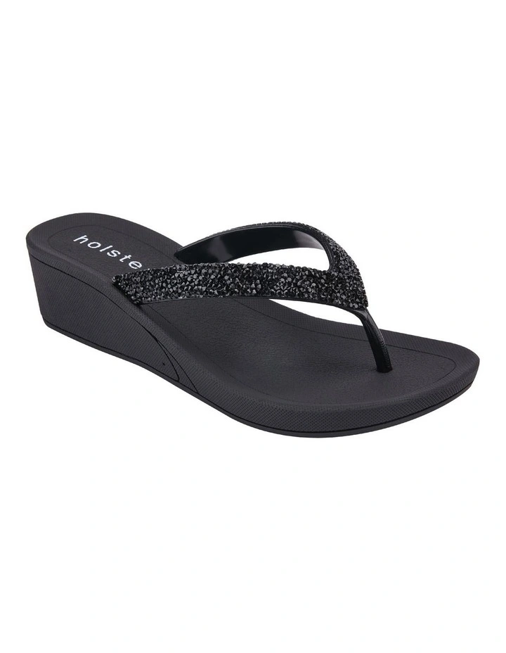 Alora Wedge - Black image 1