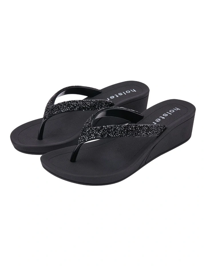 Alora Wedge - Black image 3
