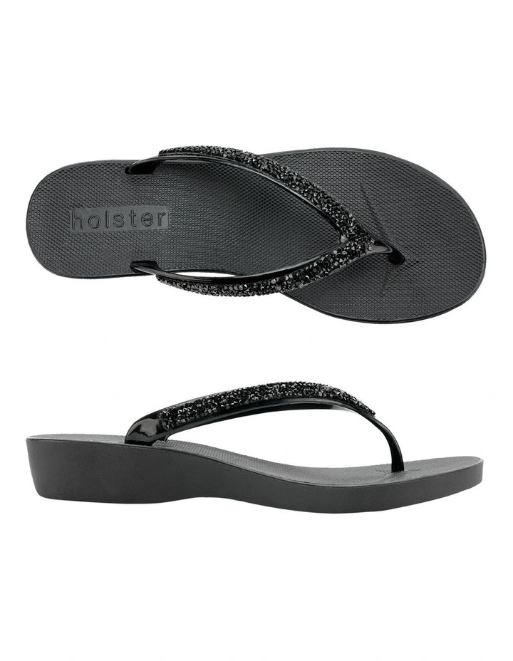 Honolulu Wedge - Black image 2