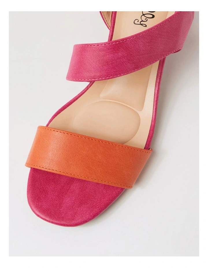 Balim Orange Fuchsia Sandals image 4