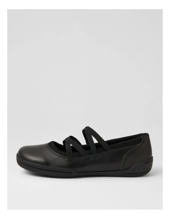 Date Black Multi Flat Shoes image 1