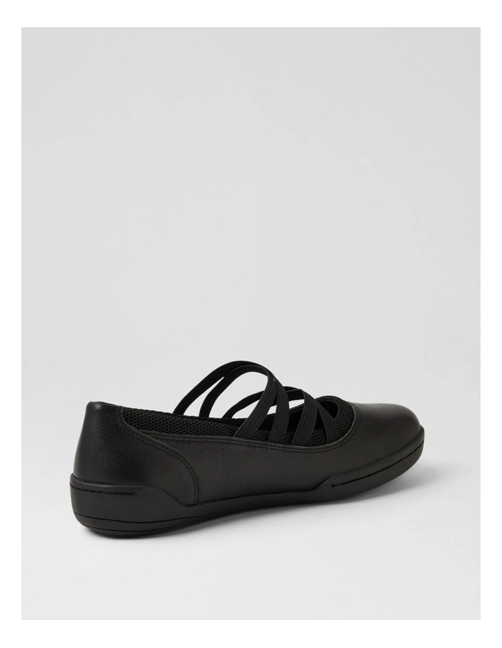 Date Black Multi Flat Shoes image 3