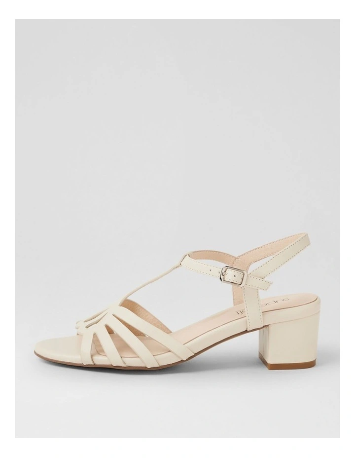 Cortiez Off White Leather Sandals image 1