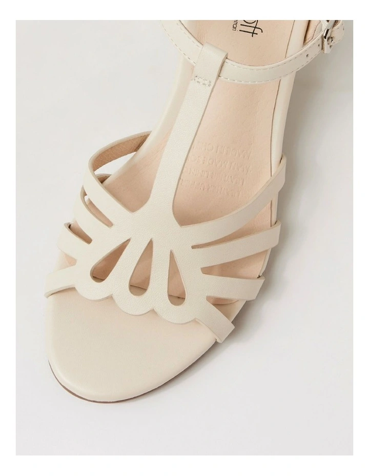 Cortiez Off White Leather Sandals image 4