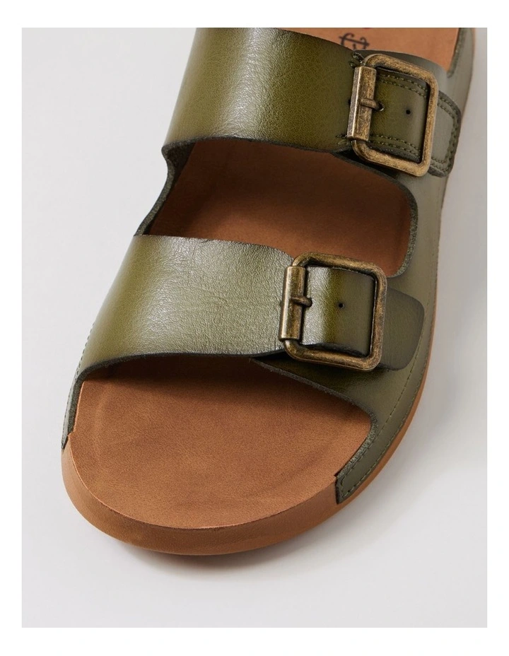 Hivine Khaki Sandals image 4