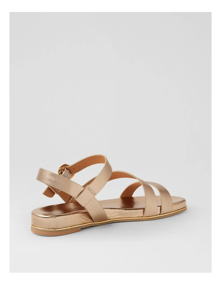 Lindi Champagne Leather Sandals image 3