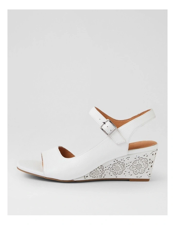 Leisels White Multi Sandals image 1
