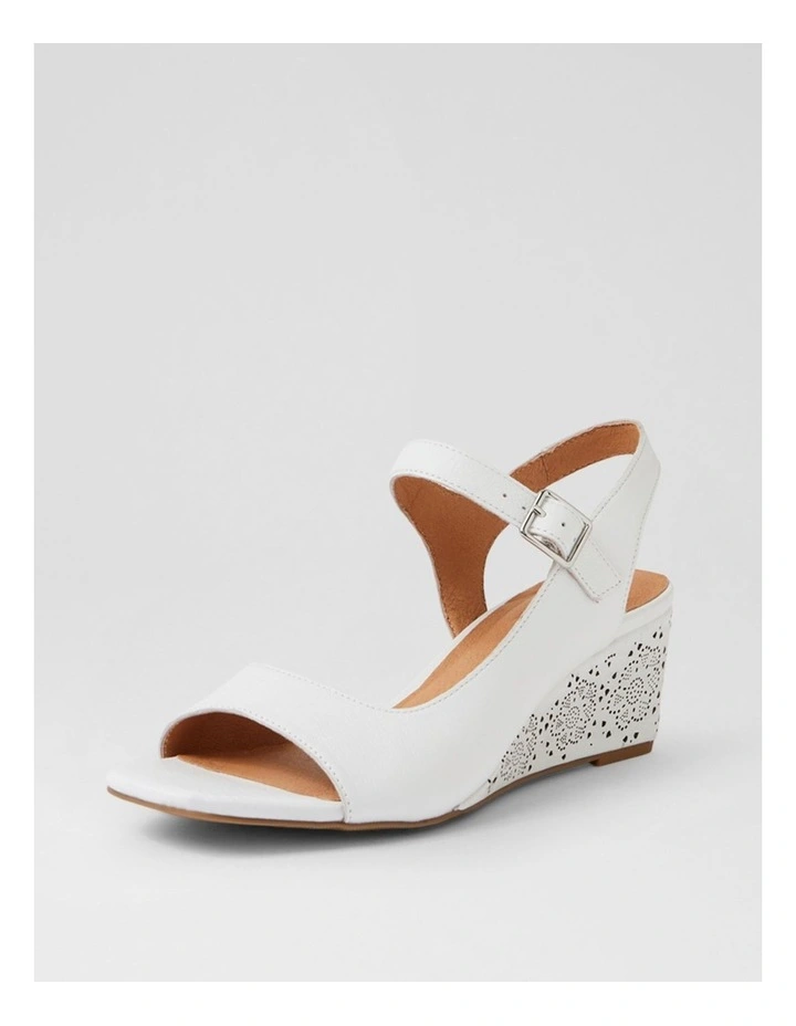 Leisels White Multi Sandals image 2