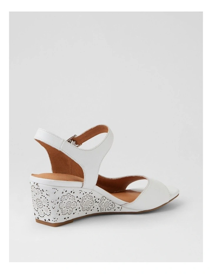 Leisels White Multi Sandals image 3