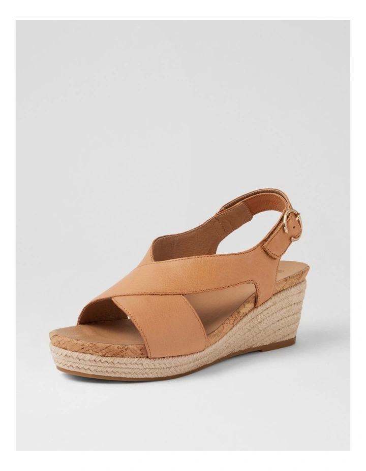 Chris Dark Tan Leather Sandals image 2