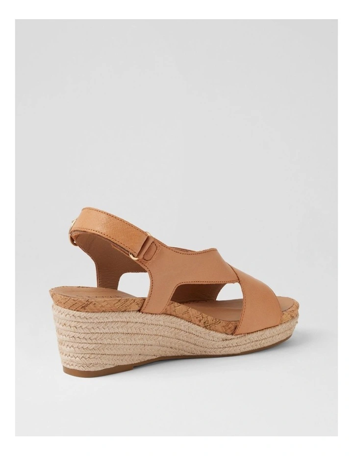 Chris Dark Tan Leather Sandals image 3