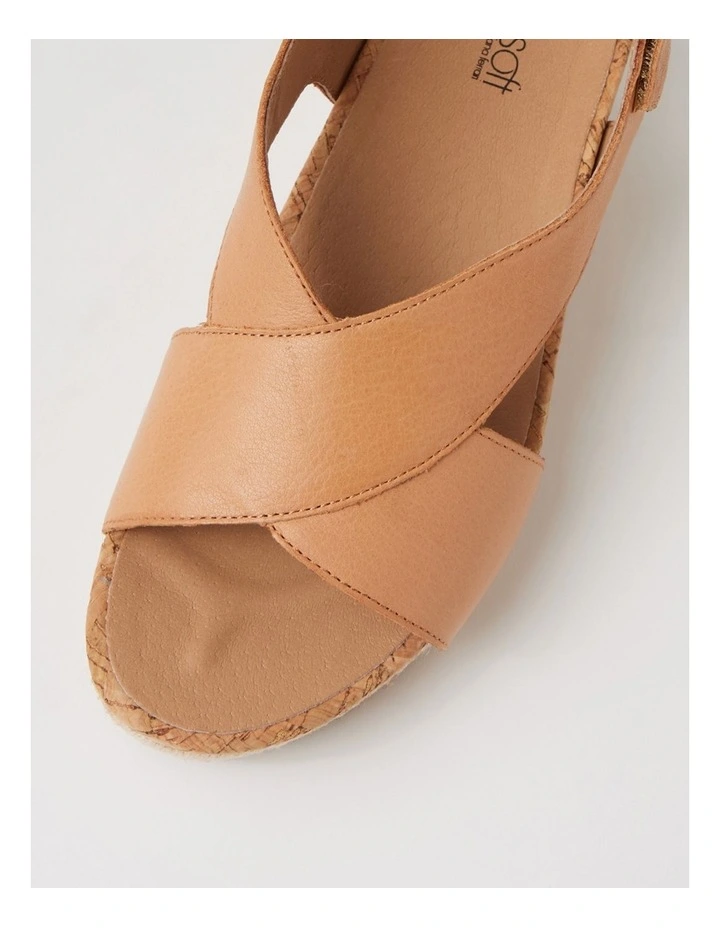Chris Dark Tan Leather Sandals image 4
