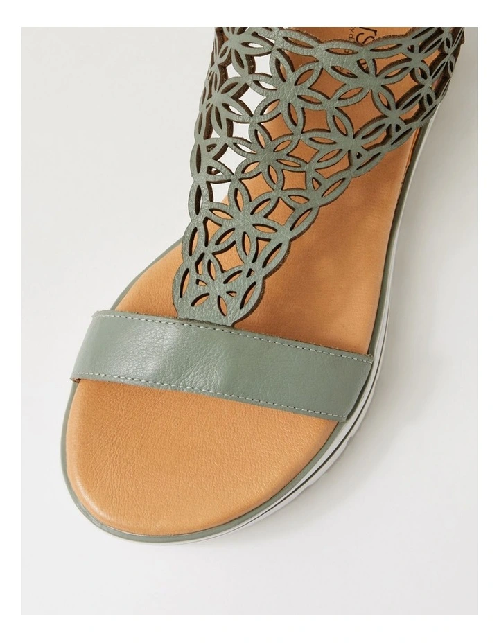 Alexiander Sage Floral Cork Leather Sandals image 4