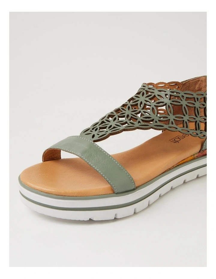 Alexiander Sage Floral Cork Leather Sandals image 5