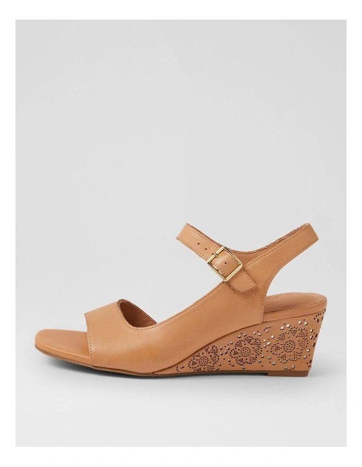 Leisels Dark Tan Multi Sandals image 1