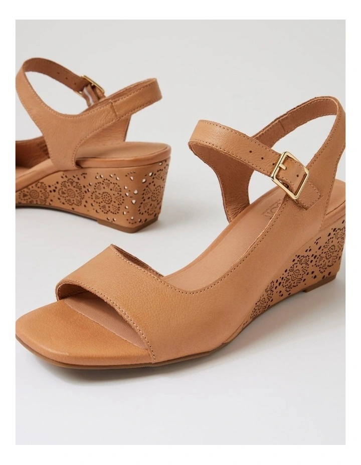 Leisels Dark Tan Multi Sandals image 5
