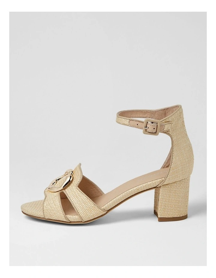 Gisabel Natural Fabric Sandals image 1